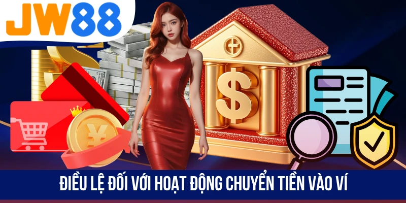 Điều lệ đối với hoạt động chuyển tiền vào ví