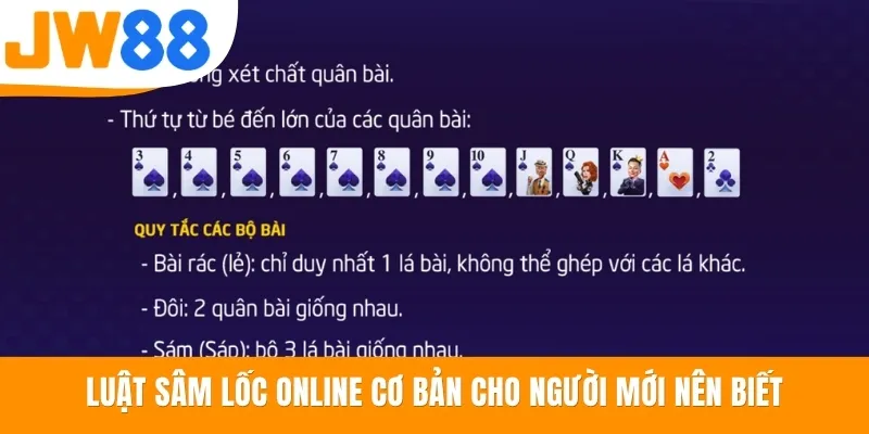 Luật Sâm Lốc online cơ bản cho người mới nên biết