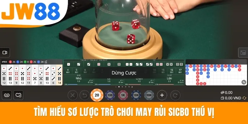 Tìm hiểu sơ lược trò chơi may rủi Sicbo thú vị